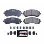 PowerStop Z23-844 PowerStop - Z23 Daily Driver Carbon-Fiber Ceramic Brake Pads with Hardware Kit