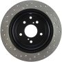 Stoptech 128.42047L Drilled Sport Brake Rotor