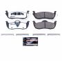 PowerStop Z26-1087 PowerStop - Z26 Performance Carbon-Fiber Ceramic Brake Pads with Hardware Kit