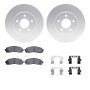 Dynamic Friction 4212-47107 Rotor Kit