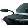 Kuryakyn 1708 Teardrop Mirrors Satin Black