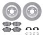 Dynamic Friction 4512-63243 Rotor Kit