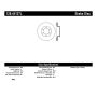 Stoptech 128.44127L Drilled Sport Brake Rotor