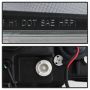 SPYDER 5086099 Projector Headlight W/ LED Sequential Turn Signal Lights - Black