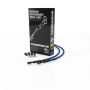 Goodridge DU0916-3FCBK-EB 94-97 Ducati 916 Electric Blue Front SS Brake Lines w/Black Fittings