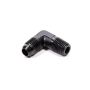 FRAGOLA FRG482206-BL 90 Deg Adapter Fitting #6 x 1/4 MPT Black