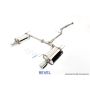 Revel Medallion Touring-S Catback Exhaust - Dual Muffler 04-08 Acura TSX