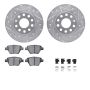 Dynamic Friction 7512-74062 Rotor Kit