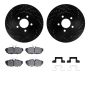 Dynamic Friction 8512-54041 Rotor Kit