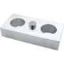 ALLSTAR PERFORMANCE ALL56061 Aluminum Lowering Block Billet 1.00in