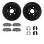 Dynamic Friction 8512-76169 Rotor Kit