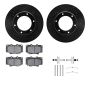 Dynamic Friction 8512-76088 Rotor Kit