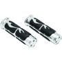 Kuryakyn 6262 ISO Flame Grips Metric Universal 1inch Chrome