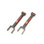 BMR Suspension UTCA010H Upper Control Arms, DOM, Non-adjustable, Polyurethane Bushings