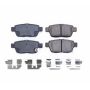 PowerStop 17-1103 PowerStop - Z17 Low-Dust Ceramic Brake Pads with Hardware