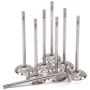 GSC Power Division 2162-8 GSC P-D Ford Mustang 5.0L Coyote Gen 3 37.6mm Head (STD) Chrome Polished Intake Valve - Set of 8