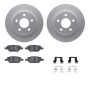 Dynamic Friction 4512-53015 Rotor Kit