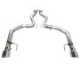 AWE Tuning 3020-32650 AWE 2024 Ford Mustang GT Fastback S650 RWD Track Edition Catback Exhaust w/ Dual Chrome Silver Tips