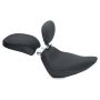 Mustang Motorcycle 76811 Mustang 00-15 Harley Softail Standard Rear Tire Wide Tripper Passenger Seat - Black
