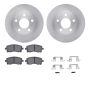 Dynamic Friction 6512-47176 Rotor Kit