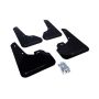 Rally Armor MF17-UR-BLK/GRY Black Mud Flap/Grey Logo