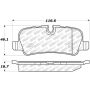 Stoptech 305.10990 Street Select Brake Pads - Front/Rear
