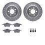 Dynamic Friction 7612-27029 Rotor Kit