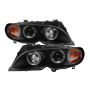 SPYDER 5042415 Projector Headlights 1PC - LED Halo - Black