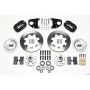 Wilwood 140-9828 Forged Dynalite Front Kit 12.19in 62-72 CDP B & E Body-Drum