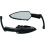 Kuryakyn 1760 Scythe Mirrors Black
