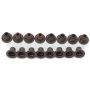 Edelbrock Spring Seat Locator/Seal Kit for Cyl Heads Using 8mm Valves w/ 1 30In BeehIVe Springs