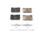 PowerStop 17-665 PowerStop - Z17 Low-Dust Ceramic Brake Pads with Hardware