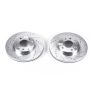 PowerStop JBR998XPR PowerStop Evolution Performance Drilled, Slotted & Plated Brake Rotor Pair