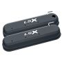 PROFORM PFM141-256 GM LS Valve Covers - Slant Edge Black