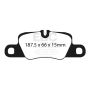 EBC Brakes DP31858C Redstuff Ceramic Low Dust Brake Pads