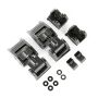 Hood Latches Textured Bl ack 18- Jeep Wrangler JL