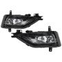 SPYDER 5087157 OEM Style Fog Lights W/Universal Switch - Clear