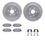 Dynamic Friction 7612-59009 Rotor Kit