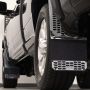 Putco 78060 10-18 Ram HD Dually - (Fits Front) - Set of 2 Mud Skins - Polished SS w/ Hex Shield