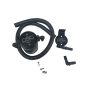 J&L 96-98 Ford Mustang SVT Cobra Driver Side Oil Separator 3.0 - Black Anodized