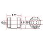 SPECIALTY PRODUCTS COMPANY 15615 X-AXIS SEALED FLEX JOINT