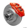 Wilwood 140-14974-R Dynapro 6 Front Hub Kit 11.86in 51-59 Chevrolet 1500 1/2 Ton - Red