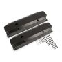 MR. GASKET MRG6865BG BBM Fab. Alm Valve Cover Set - Black