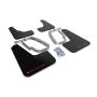Rally Armor MF62-UR-BLK/RD Black Mud Flap/Red Logo
