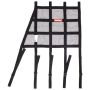 RACEQUIP RQP823003 Window Net Mesh Angled Black SFI