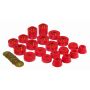Prothane 6-108 80-96 Ford F100/350 2/4wd Body Mount - Red