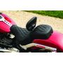 Mustang Motorcycle 83027 Mustang 18-21 Harley Fat Boy Wide Tripper Passenger Seat Diamond Stitch - Black