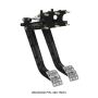 Wilwood 340-15074 Adjustable-Trubar Dual Pedal - Brake / Clutch - Rev. Swing Mount - 6.25:1