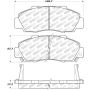 Stoptech 305.05030 Street Select Brake Pads - Front