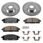 PowerStop K1179-36 Z36 Truck and SUV Carbon-Fiber Ceramic Brake Pad and Drilled & Slotted Rotor Kit